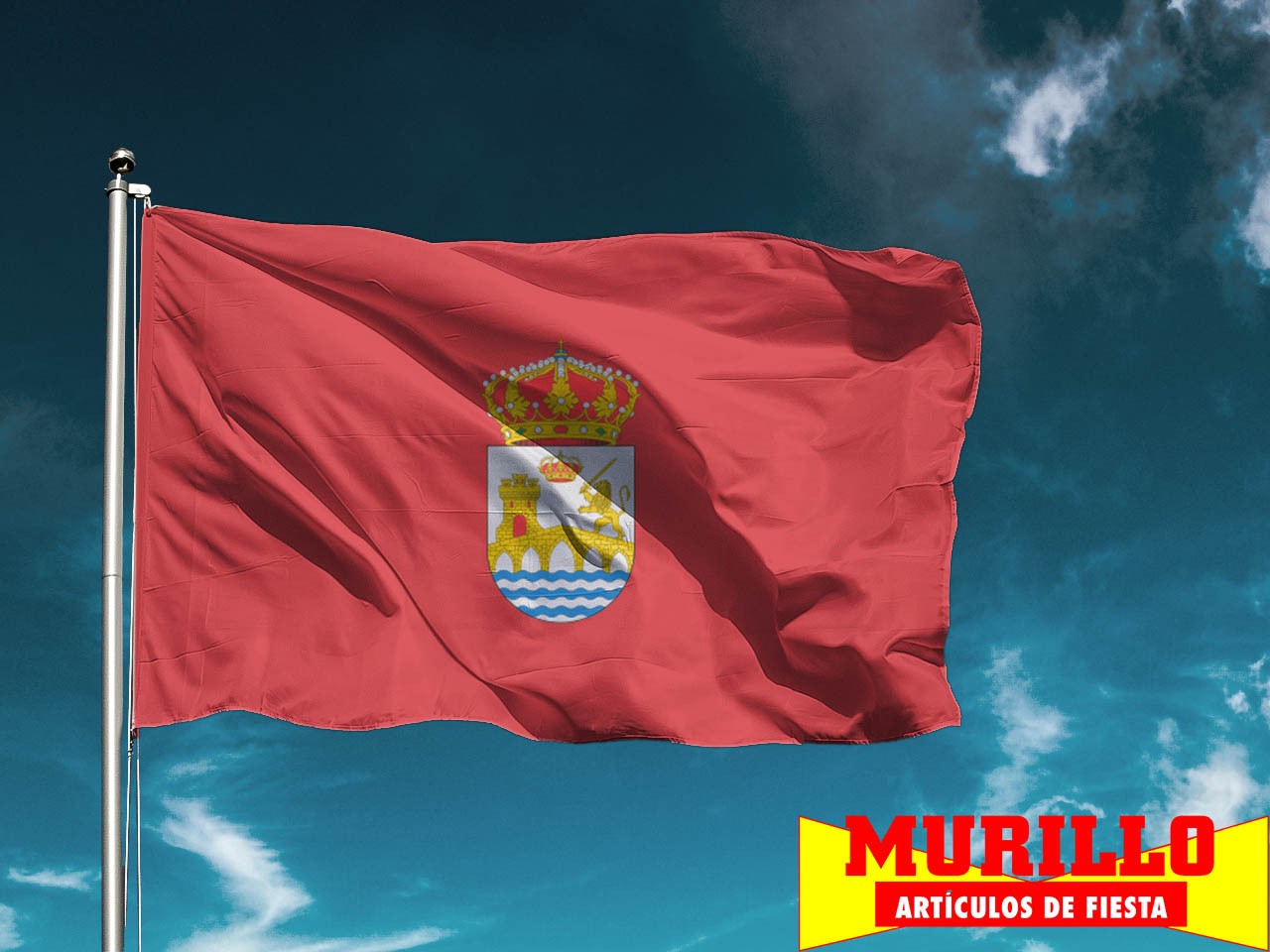 Bandera de Ourense ciudad