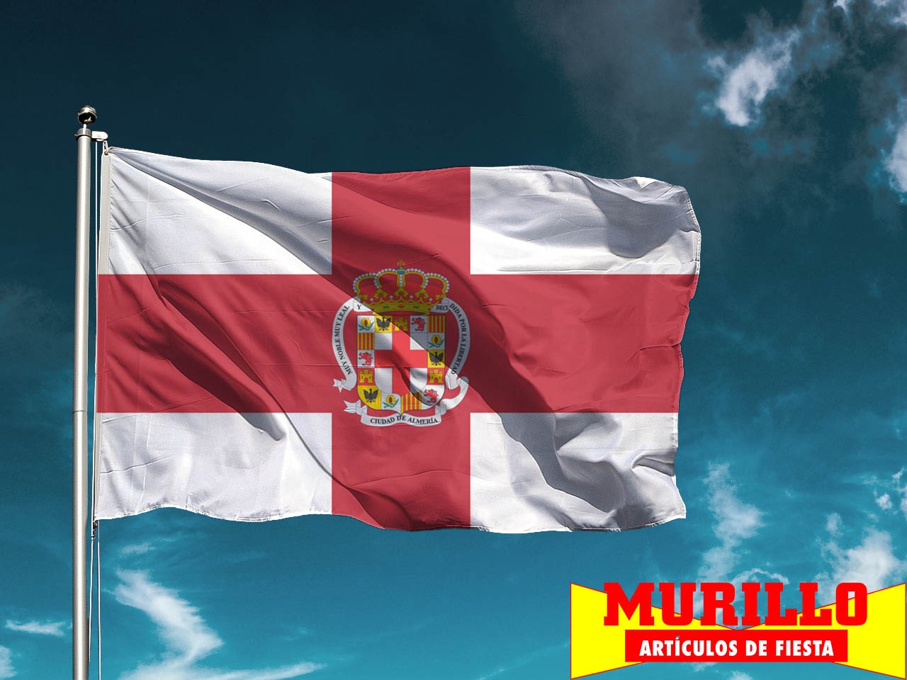 Bandera de Almería ciudad