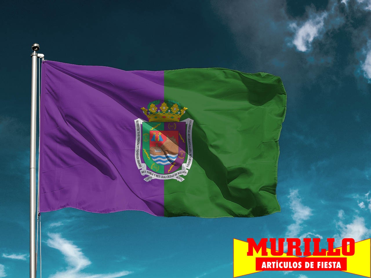 Comprar Bandera de Malaga