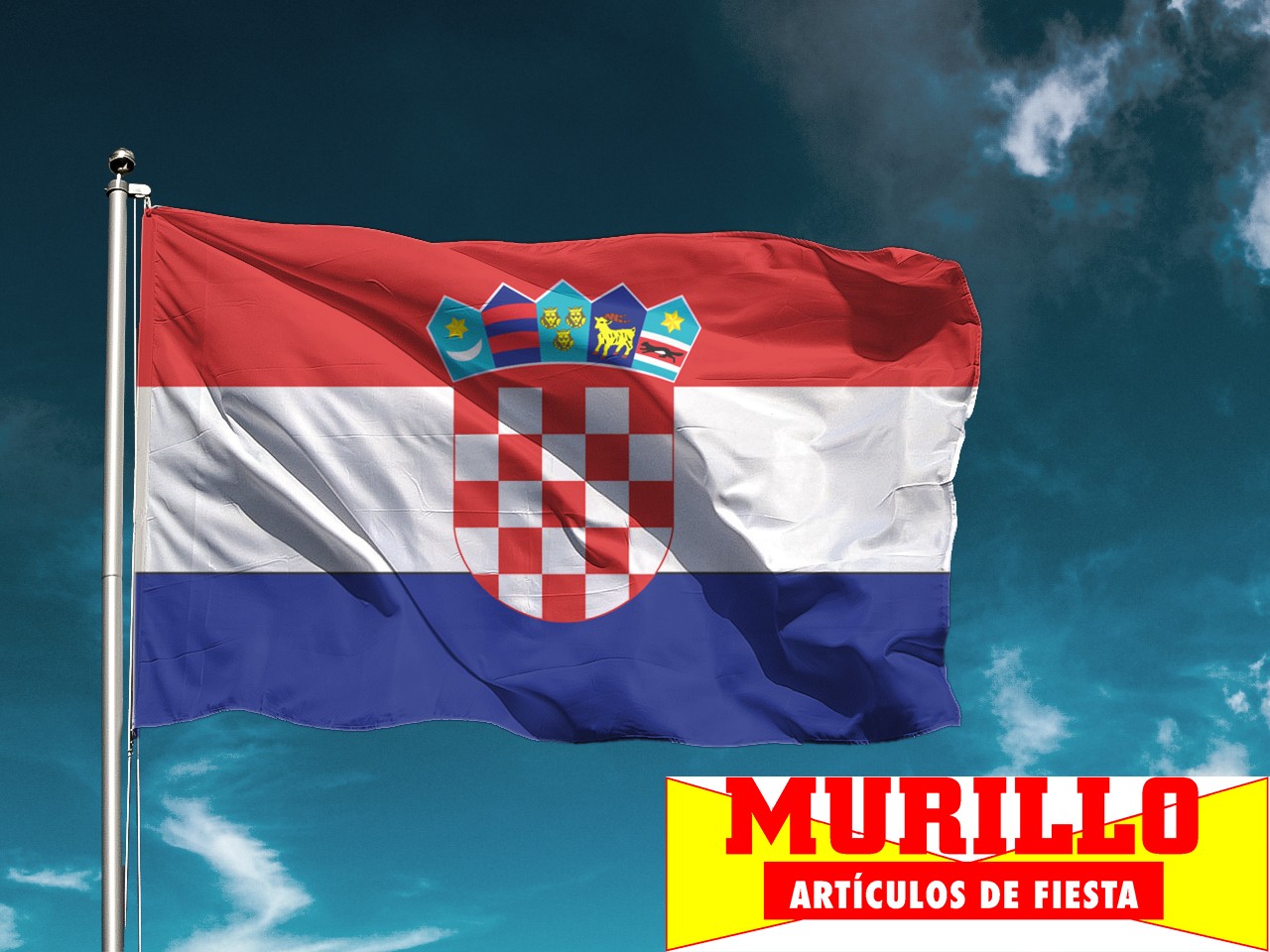 Bandera de Croacia