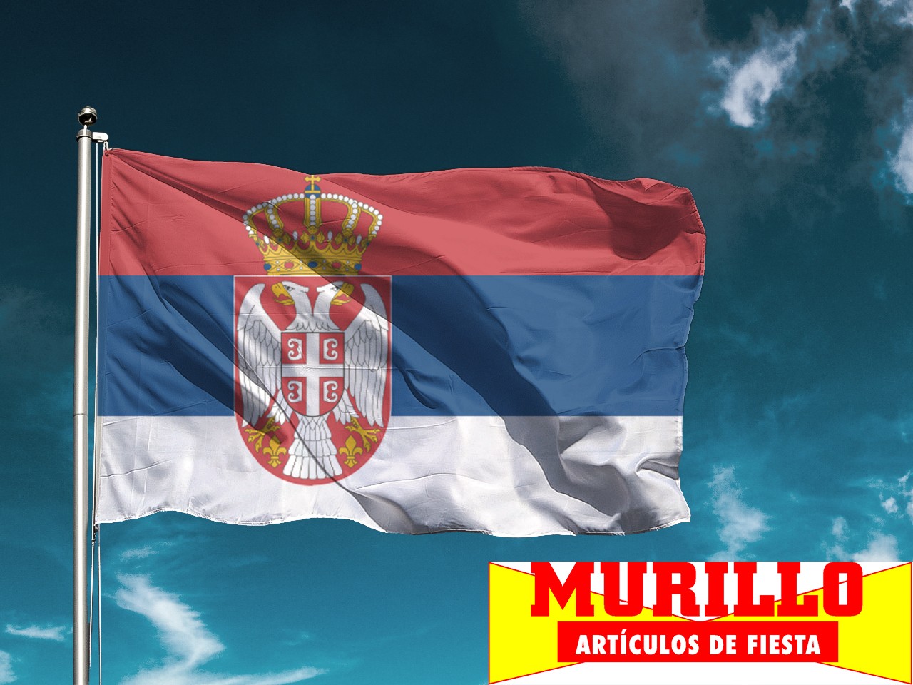 Bandera de Serbia