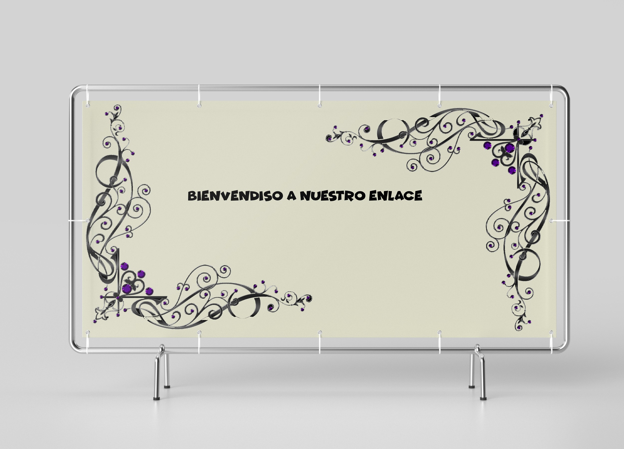 Lona personalizada para eventos