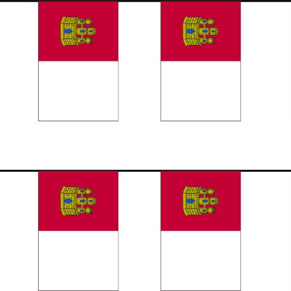 Tira de Bandera de Castilla-La Mancha