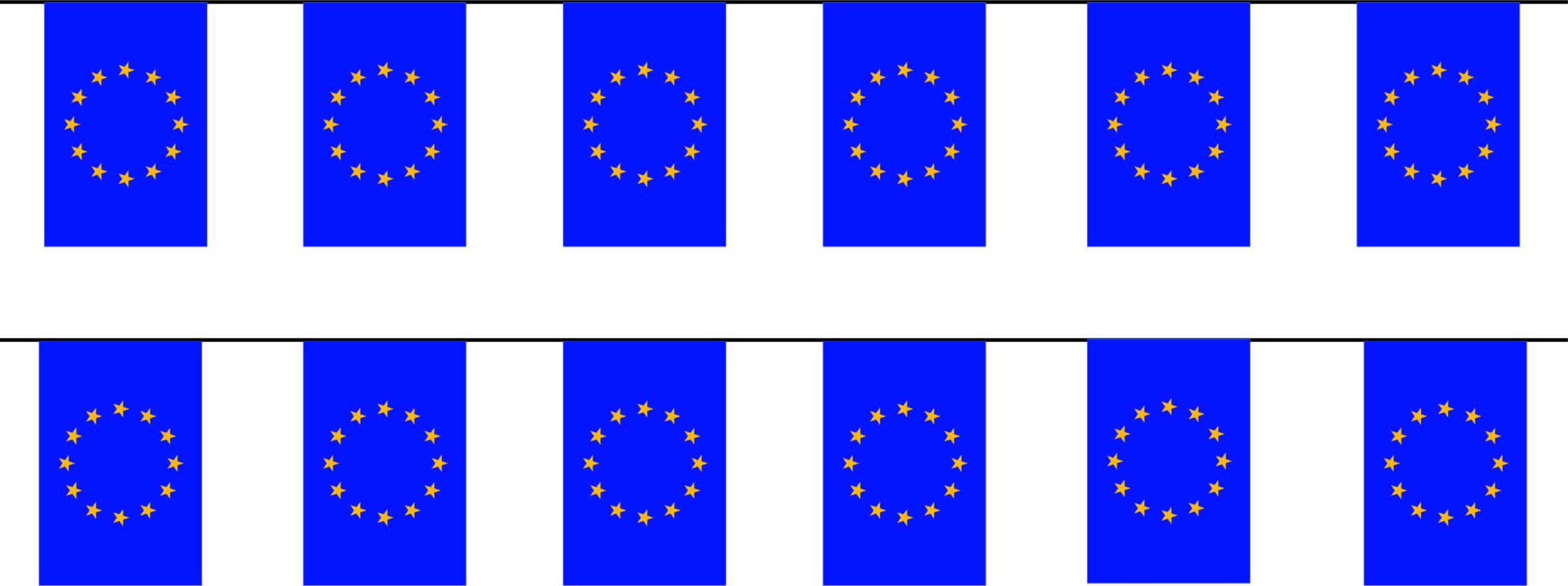 Tira de Bandera de Europa