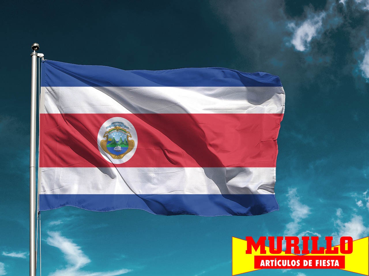Bandera de Costa Rica