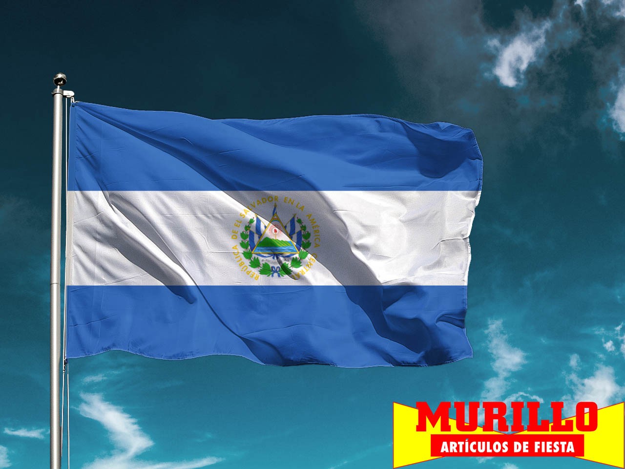 Bandera de El Salvador