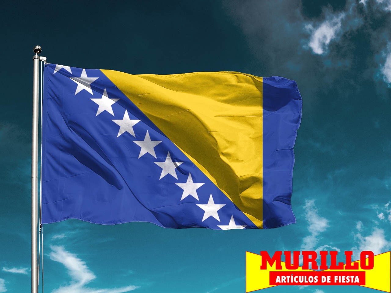 Bandera de Bosnia y Herzegovina