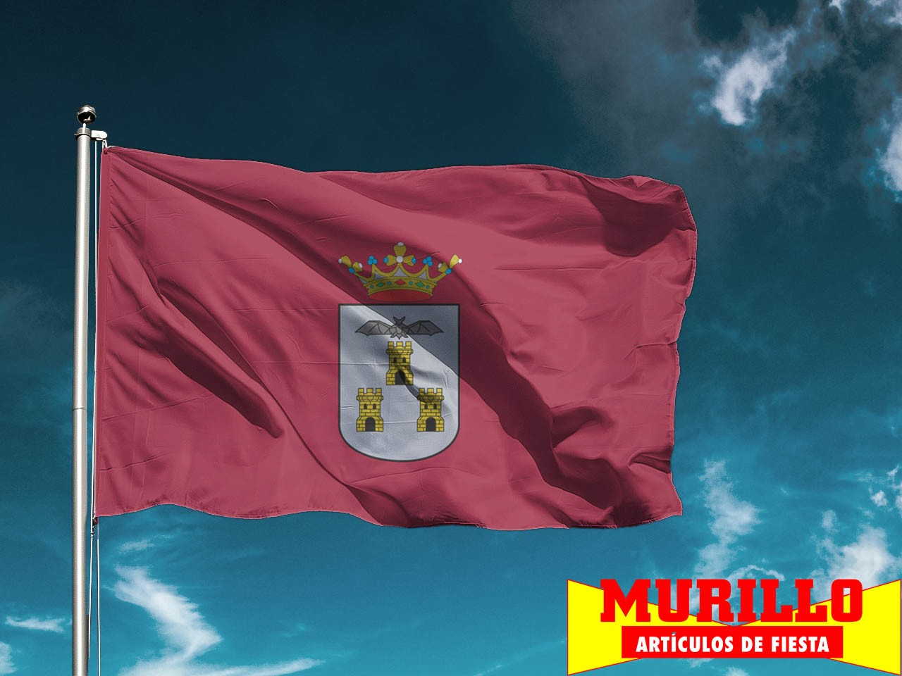 Bandera de Albacete Ciudad