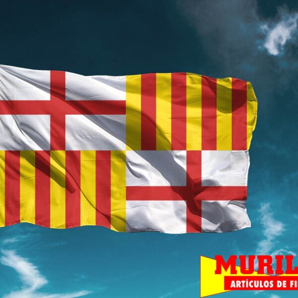 Bandera de Barcelona ciudad