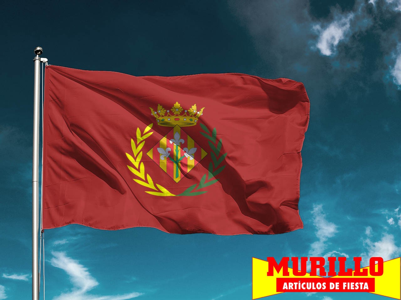 Bandera de Ayuntamiento de Lérida