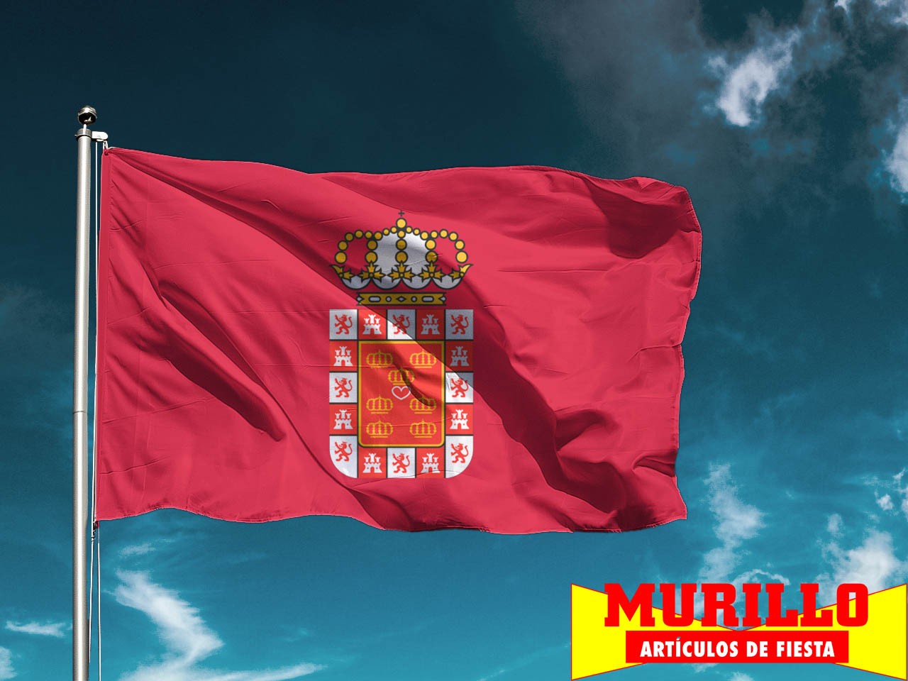 Bandera de Murcia Ciudad