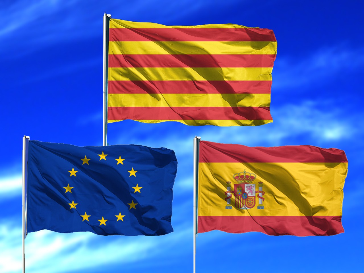 Lote de Banderas de Cataluña