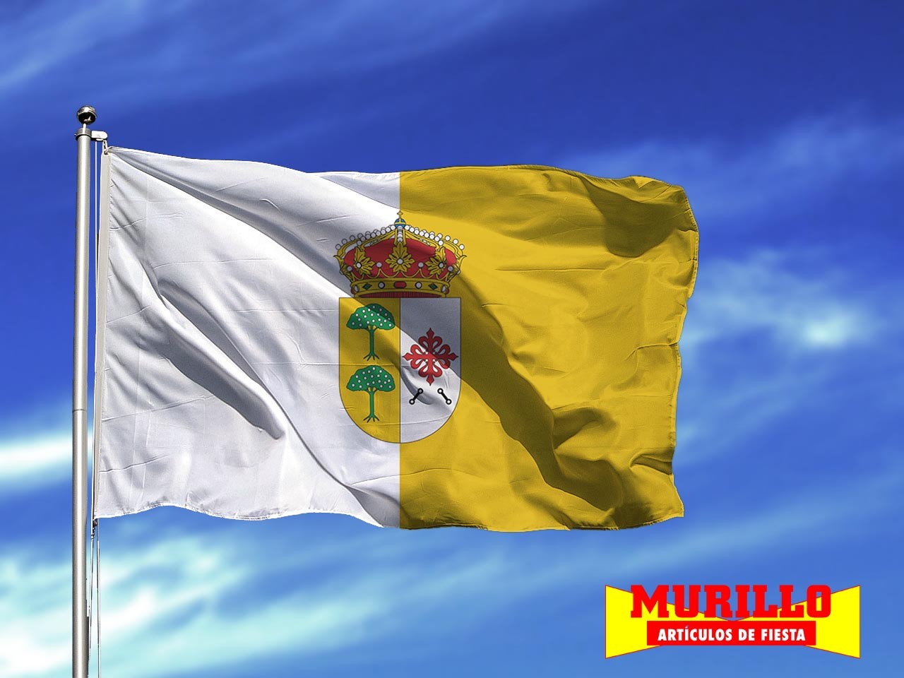 Bandera de Ciruelos