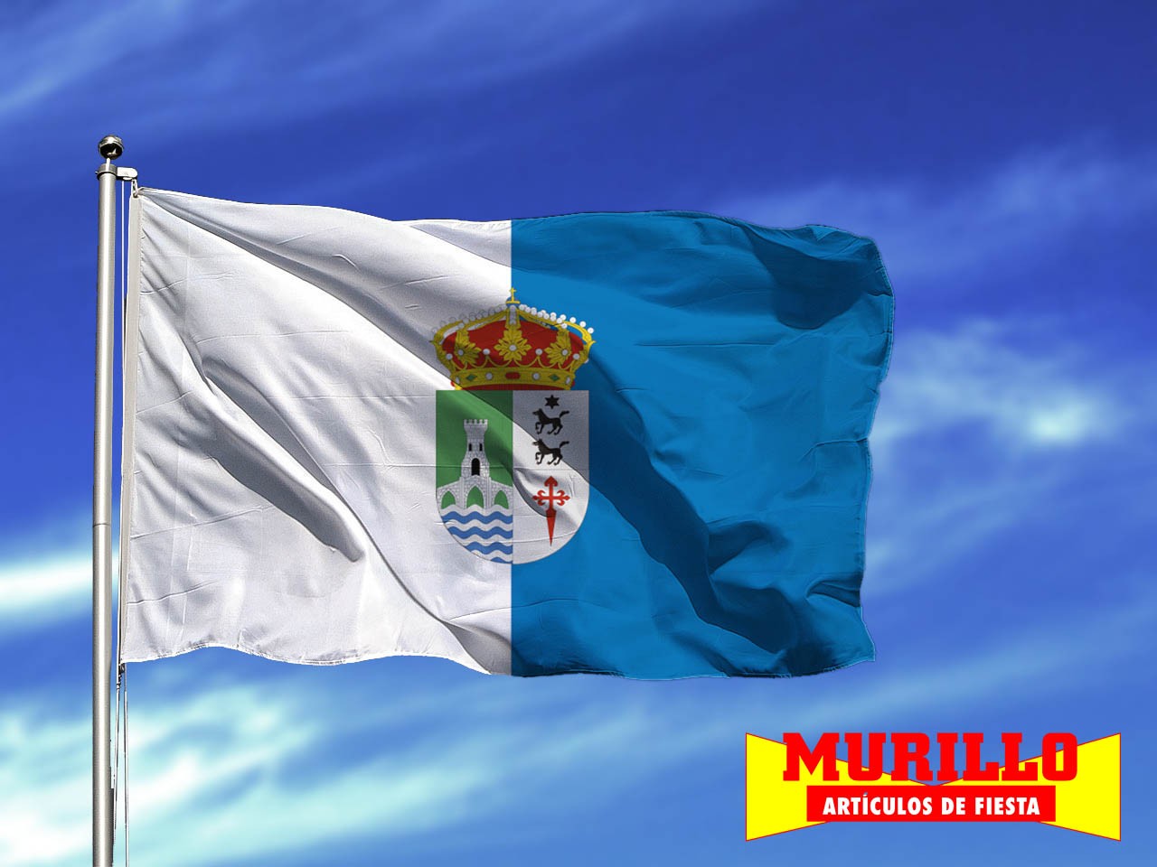 Bandera de Humanes de Guadalajara
