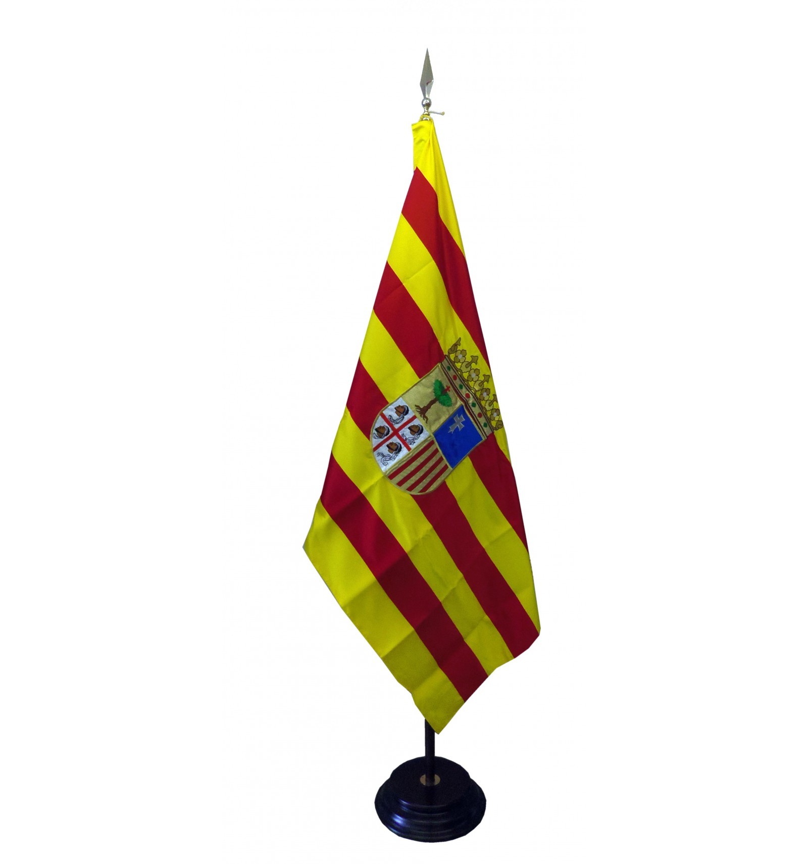 Bandera de Aragón de Interior