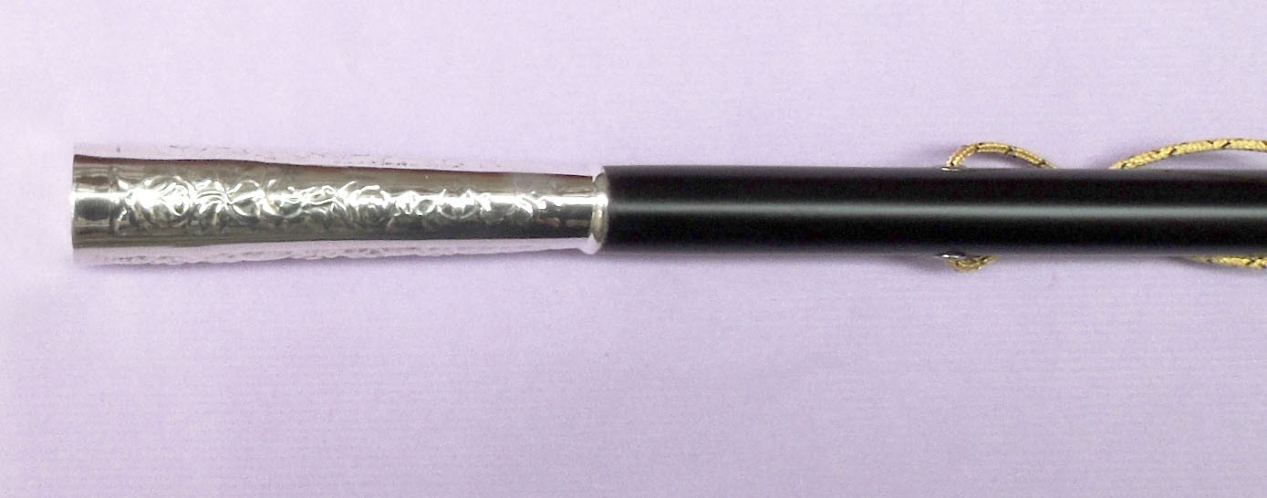 Baston de Mando grabado floral