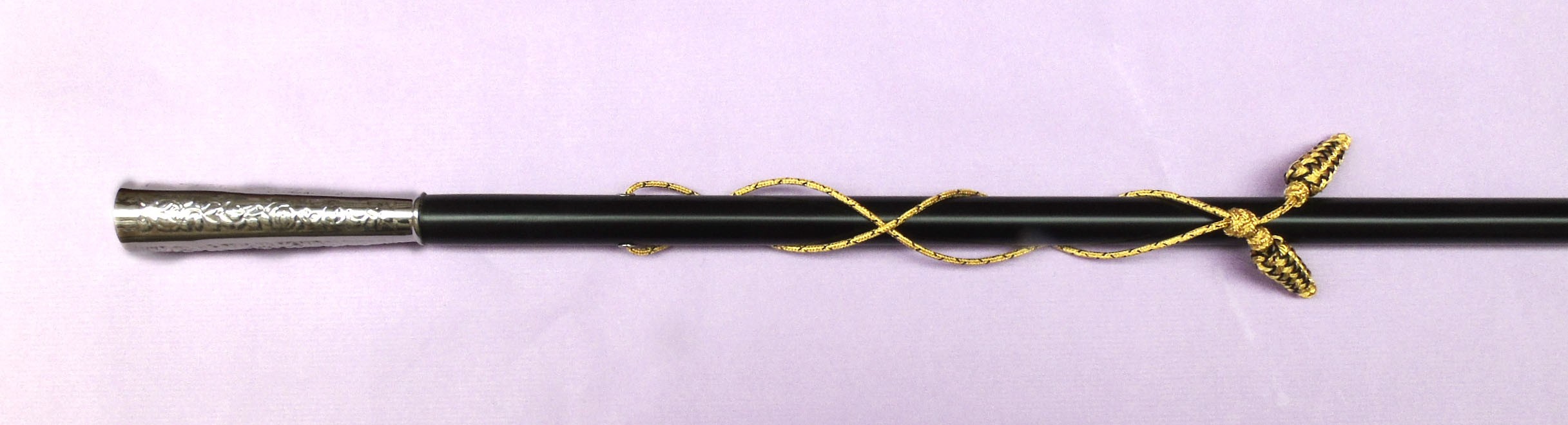 Baston de Mando grabado floral - Imagen 2
