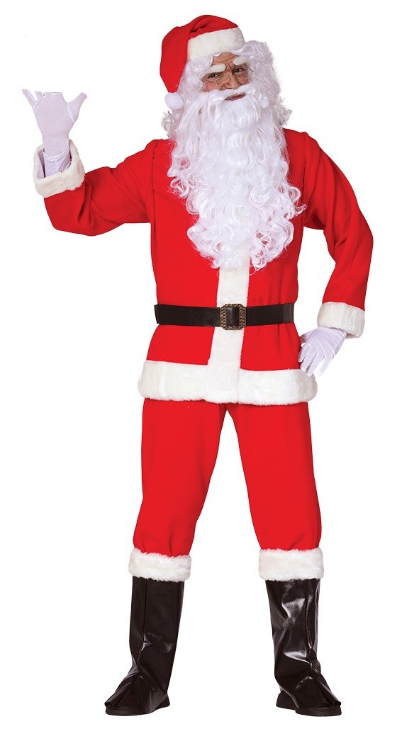 Disfraz de Papa Noel Lujo