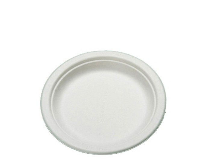 Plato 17 cm fibra de cartón