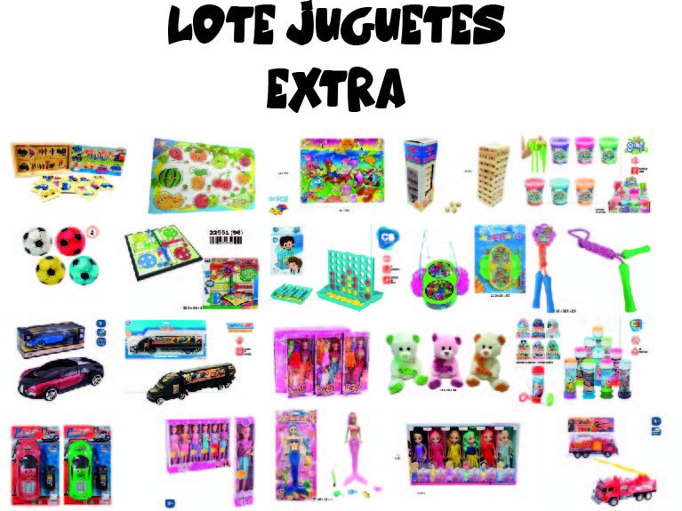 Lote de Juguetes Extra