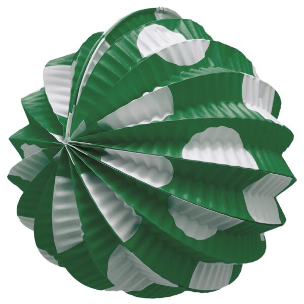 Farol verde lunar grande Blanco bolsa 12 u.