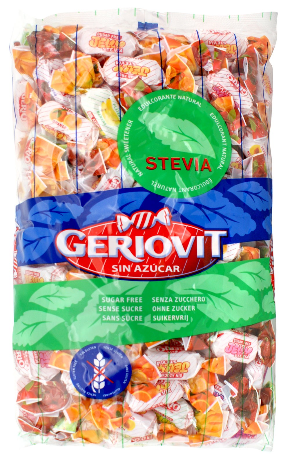 Caramelo Jelly sin azúcar con stevia