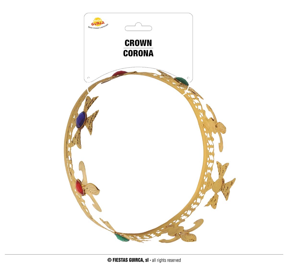 Corona rey metal - Imagen 2