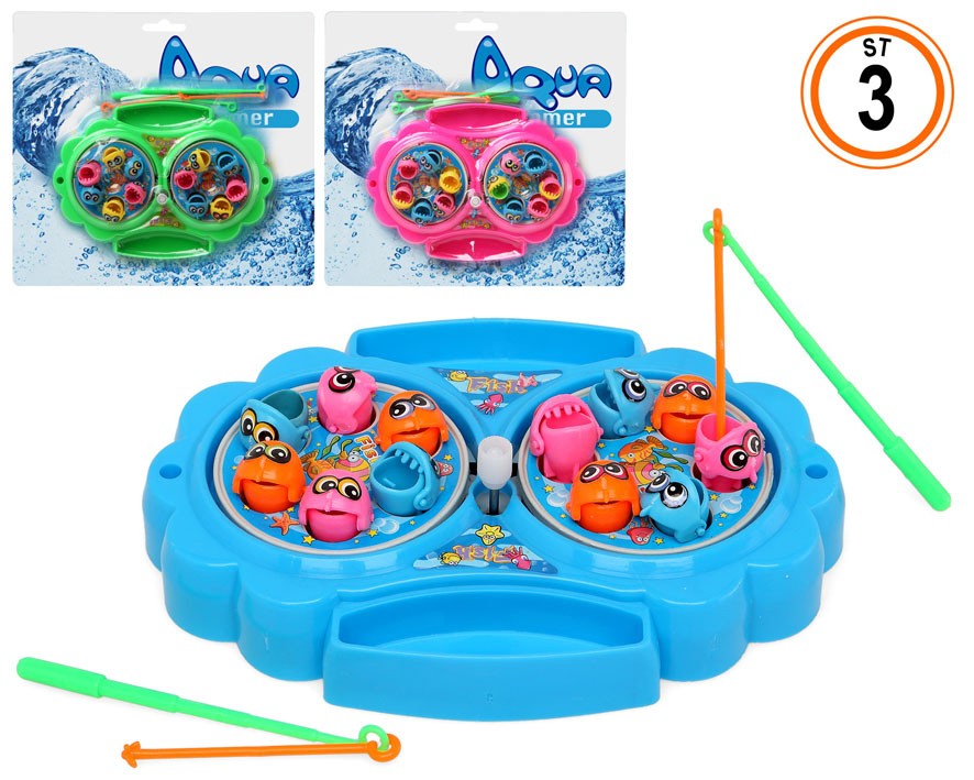 Juego de pesca doble