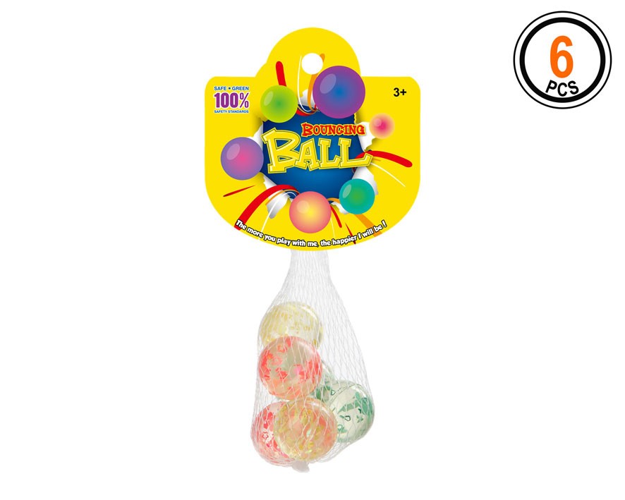 Bolsa pelotas saltarinas