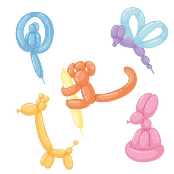 Bolsa de 100 globos de modelar