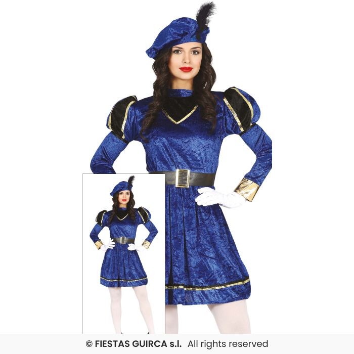 Paje Mujer Azul