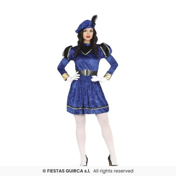 Paje Mujer Azul