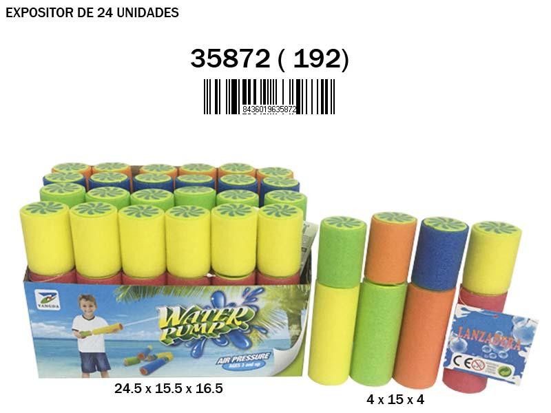 Lanzador de agua foam