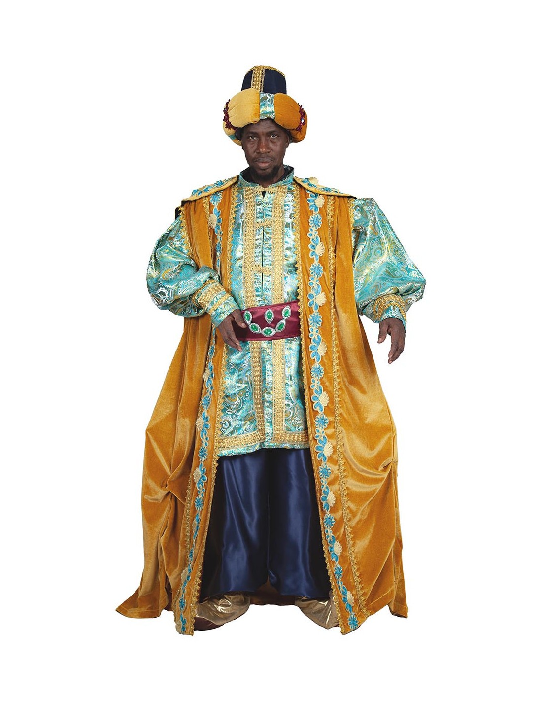 Traje rey Baltasar Lujo