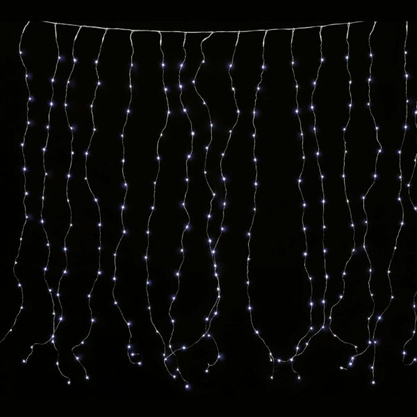 Cortina hilo 300 Led blanco