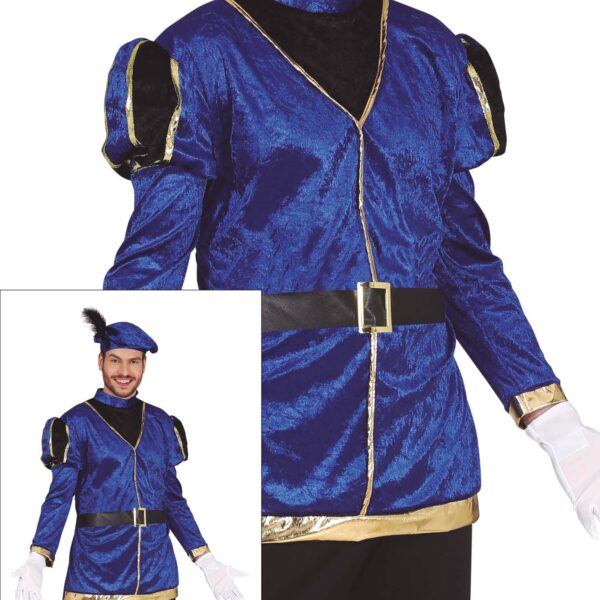 Traje de Paje Azul