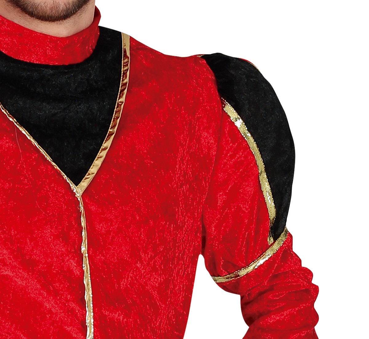 Traje de paje rojo - Imagen 6