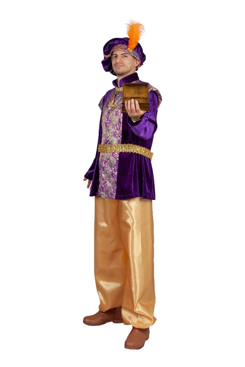 Traje de paje Gaspar Lujo