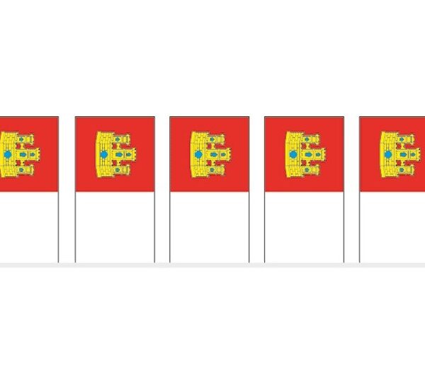 Bolsa Bandera Plástico Castilla la Mancha