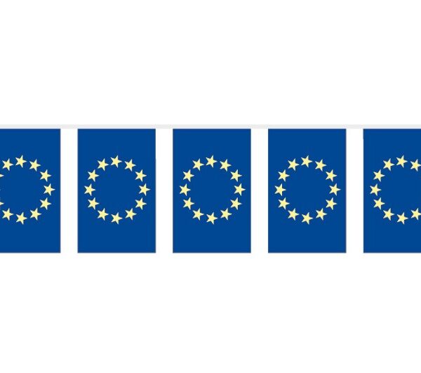 Bolsa Bandera Plástico Europa