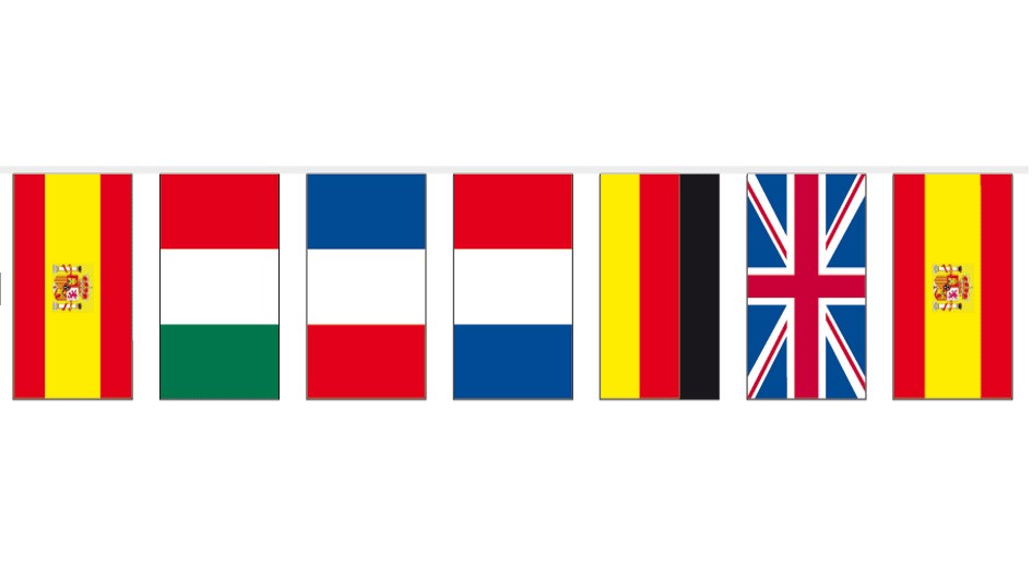 Bolsa Bandera Plástico Internacional