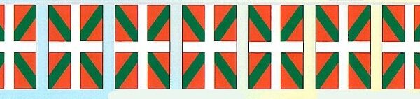 Bandera Plástico Ikurriña