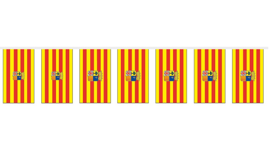 Bolsas Bandera Plástico Aragón