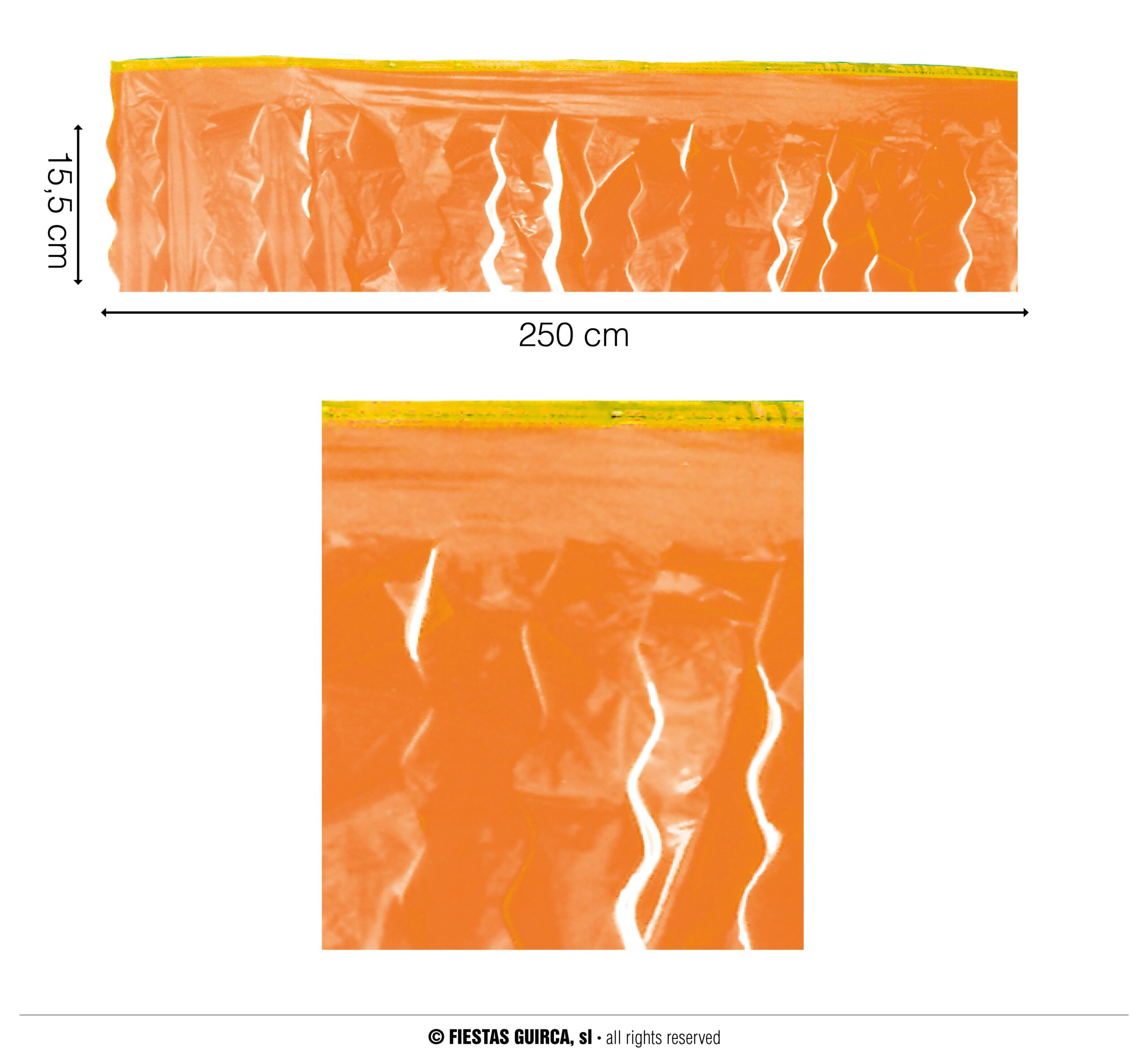 Bolsa Fleco Naranja - Imagen 3